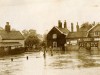 Albert Place in flood