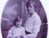 Leslie Heron And Mother, c.1922