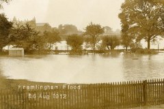 Sale Yard flood, 1912