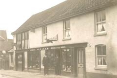 Fiske's cycle shop, Well Close Square, 1925