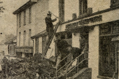 Electricity showroom fire. November 3 1955