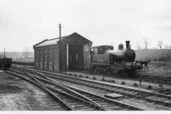 Engine shed, 29 March, 1937