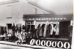 Brackenbury's Saddlery Shop, Well Close Square.