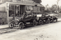 Potter's Cycle Shop, Station Road, c.1914