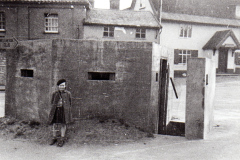 Concrete Pill Box, Well Close Square c.1944