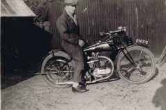 Sam Bloomfield And Motorcycle