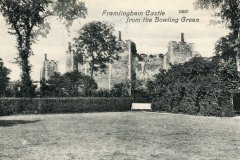 Castle from bowling green