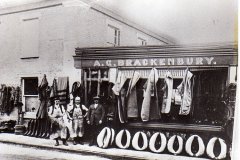 Brackenbury's Saddlery Shop, Well Close Square.