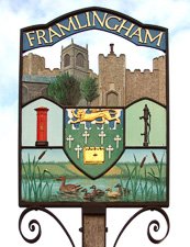 Fram Town sign