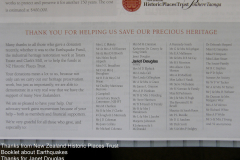 New Zealand Quake Appeal