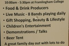 Fram Food, Drink and Music Festival 2011